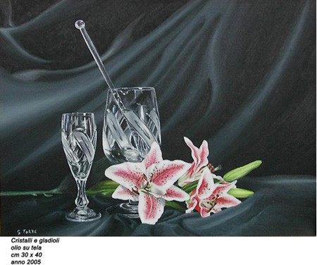 cristalli e gladioli 